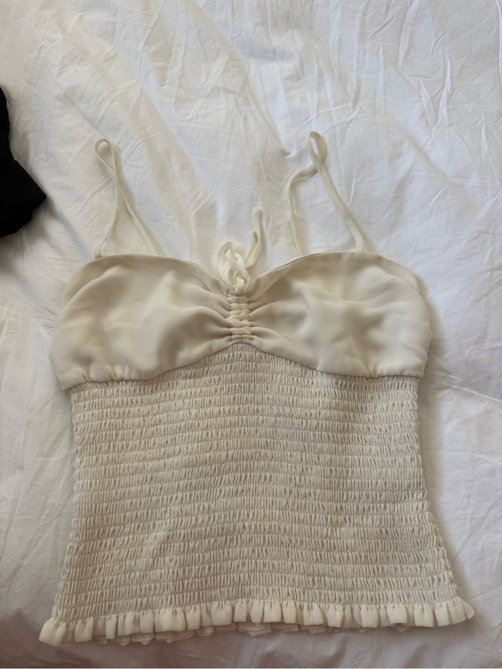 Aritzia Smocked cami